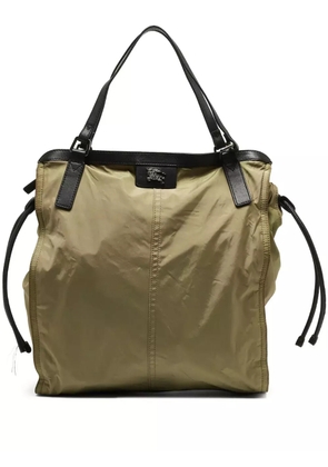 Burberry Pre-Owned drawstring tote bag - Green