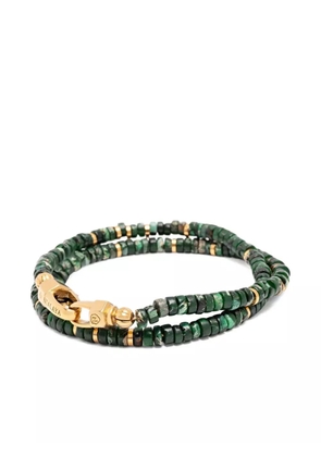 Nialaya Jewelry Heishi Wrap bracelet - Green