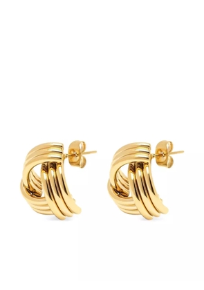 Nialaya Jewelry knot-embellished earrings - Gold