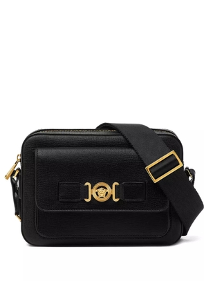 Versace medusa-plaque messenger bag - Black