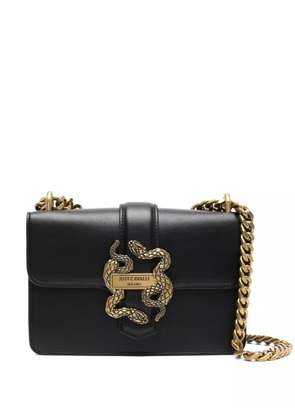 Just Cavalli embossed-logo cross body bag - Black