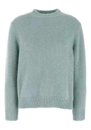 Jil Sander crew-neck long-sleeve sweater - Blue