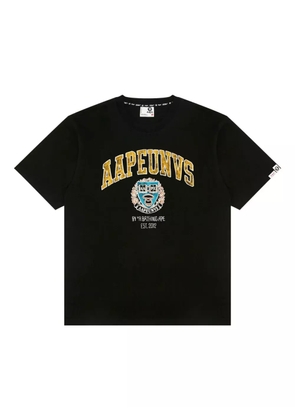 AAPE BY *A BATHING APE® crest T-shirt - Black