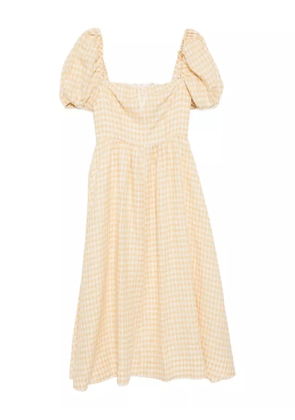 Reformation Marella linen dress - Yellow
