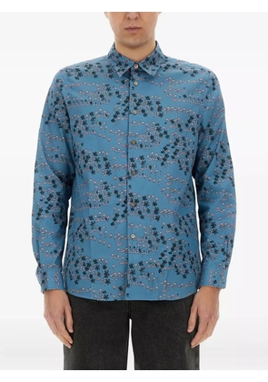 PS Paul Smith floral shirt - Blue