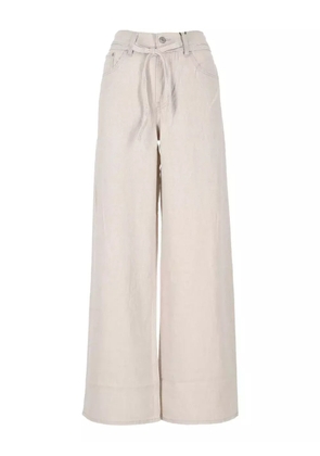Levi's tie-waist wide-leg jeans - Neutrals