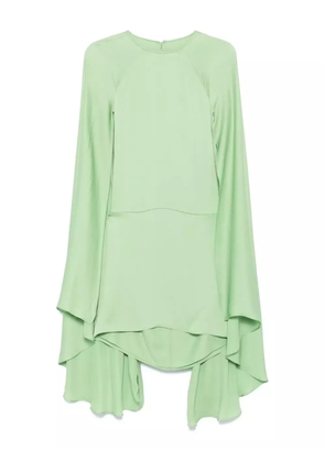 TOM FORD silk mini dress - Green