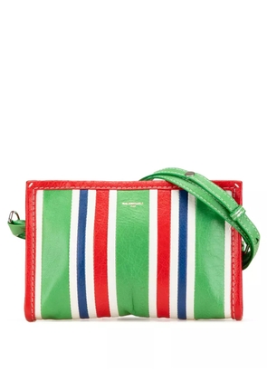 Balenciaga Pre-Owned 2005-2024 Lambskin Bazar crossbody bag - Green
