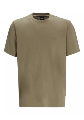 BOSS logo-detail T-shirt - Green