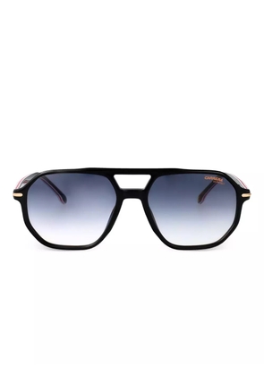 Carrera geometric-frame sunglasses - Black