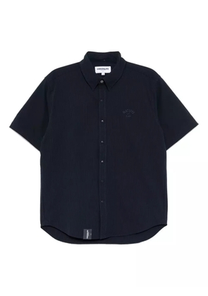 CHOCOOLATE logo-embroidered shirt - Blue