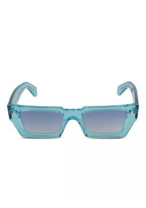 Kador Disko geometric-frame sunglasses - Blue