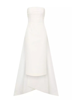 Rachel Gilbert Odette strapless midi dress - White