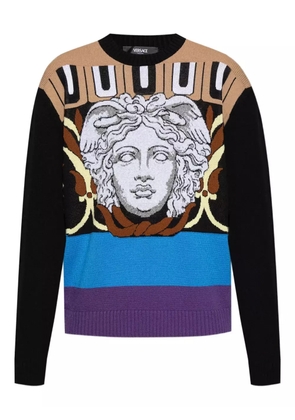 Versace Medusa Head wool sweater - Black