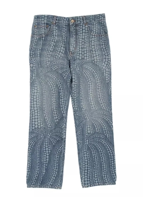 Louis Vuitton Pre-Owned x Yayoi Kusama 2010s Pumpkin jeans - Blue