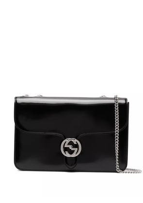 Gucci Pre-Owned leather shoulder bag - Black