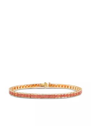 Izabel Display Square Tennis bracelet - Orange