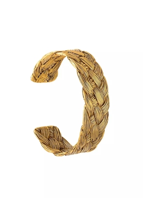 Aurelie Bidermann 'Braided' open bracelet - Metallic
