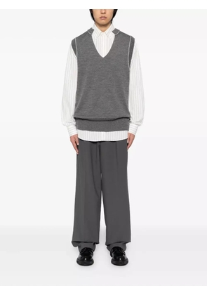 SONIA CARRASCO wool vest - Grey