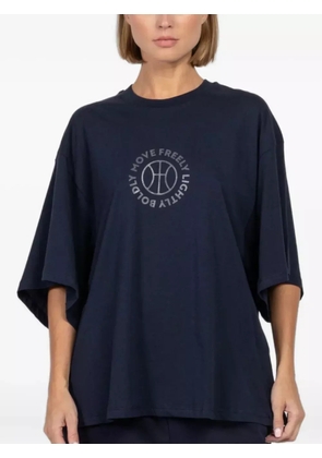 FREEDÉR basketball-print T-shirt - Blue