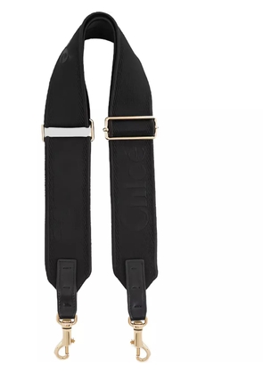 Chloé adjustable logo strap - Black