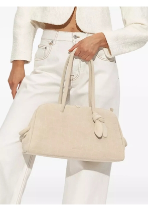Jacquemus The Turismo leather top-handle tote bag - Neutrals
