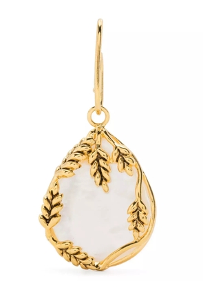 Aurelie Bidermann Mini Françoise Mother of Pearl charm - Gold