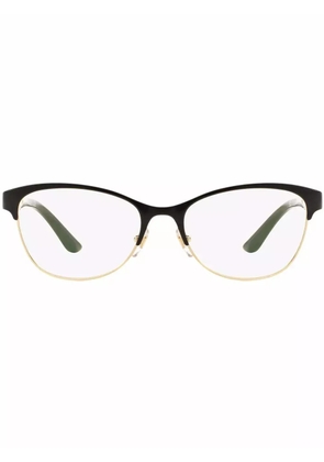 Versace Eyewear wayfarer-frame glasses - Black
