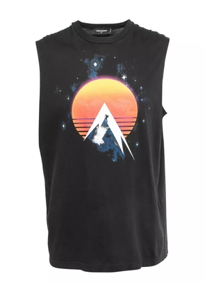 DSQUARED2 graphic-print tank top - Black