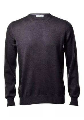 Gran Sasso crew-neck wool sweater - Grey