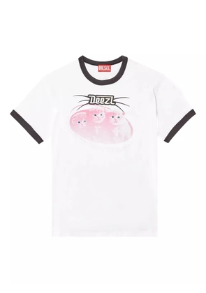 Diesel T-Norm-Cuff T-shirt - White