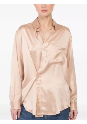 CISSA patch-pocket shirt - Neutrals