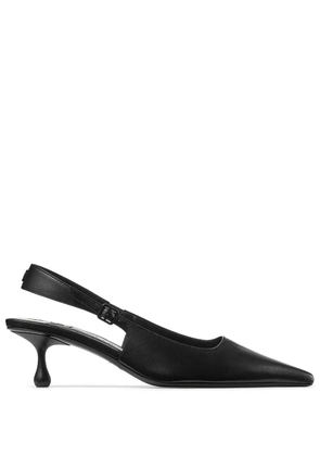 Jimmy Choo Amel 50mm leather pumps - Black