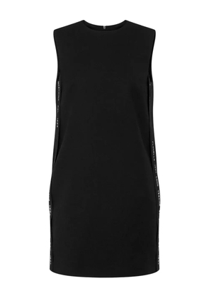 Moschino sleeveless tape-detail mini dress - Black