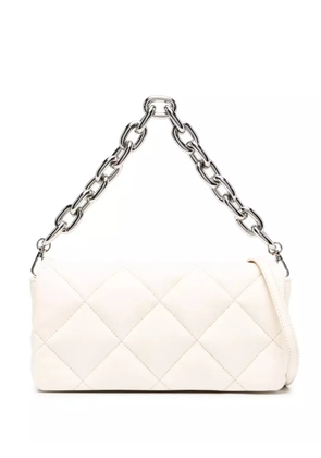 STAND STUDIO Hera quilted leather shoulder bag - Neutrals