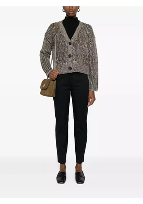 Marc O'Polo buttonned knit cardigan - Brown