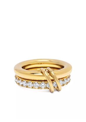 Nialaya Jewelry double-band ring - Gold