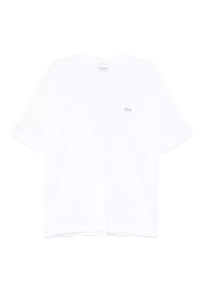 Lacoste logo-embroidered T-shirt - White