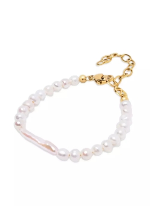 Nialaya Jewelry Ravello Pearl bracelet - Gold
