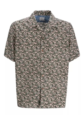Paul Smith printed cotton shirt - Black