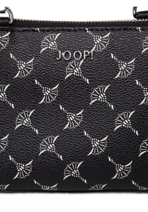 Joop! floral-print zip-top satchel - Black