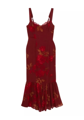 Reformation Irisa dress - Red