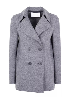 Harris Wharf London double-breasted wool coat - Grey