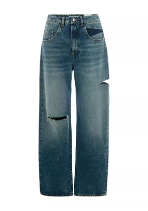 ICON DENIM cut-out detail jeans - Blue