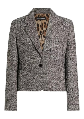 Dolce & Gabbana button-fastening jacket - Grey