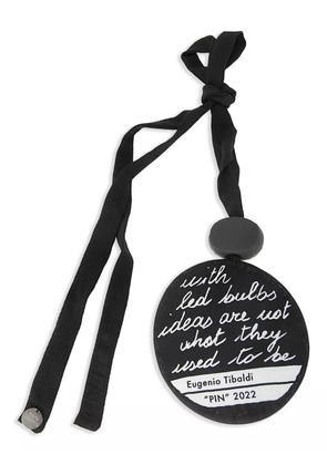 Maria Calderara pendant necklace - Black
