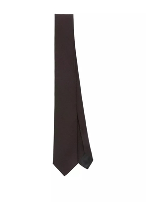 Lardini wool tie - Brown