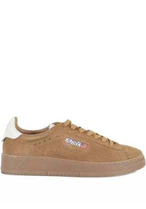 Autry Dallas Low suede leather trainers - Brown