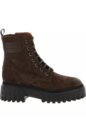 【送料&関税込】Hogan H674 - Suede Lace-up Boot Hogan H674 - Suede Lace-up Boot Hogan