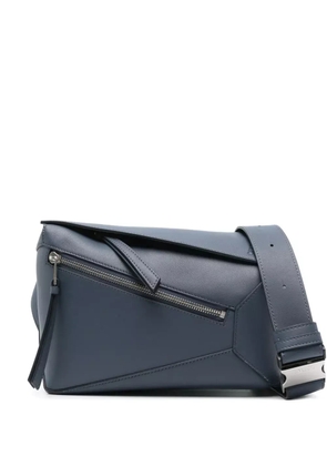 LOEWE Puzzle leather belt bag - Blue